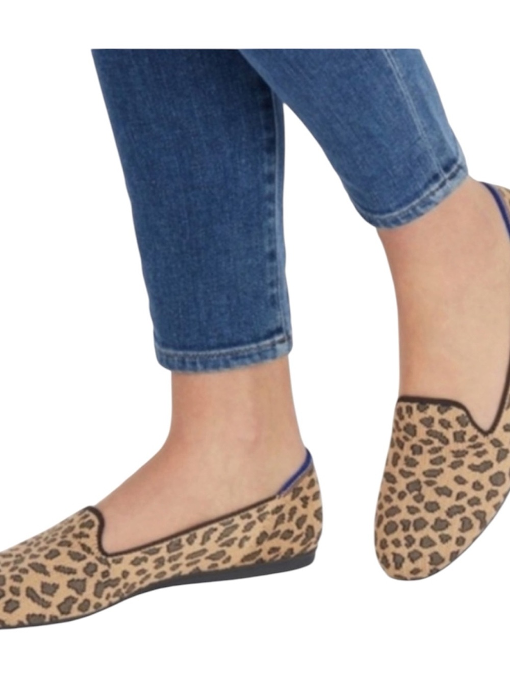 Rothy’s Cheetah print round toe flats